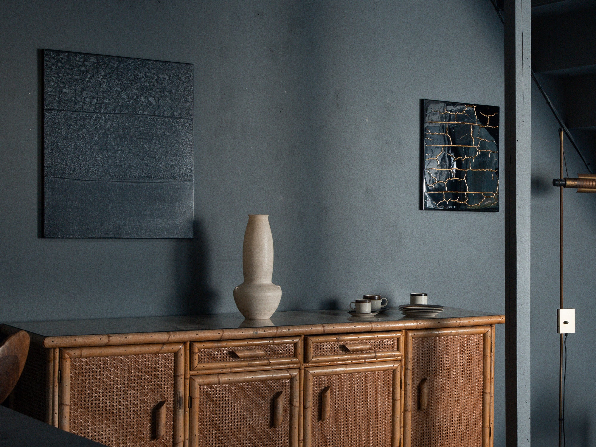 E-07 & E-38 Urushi Art Panel