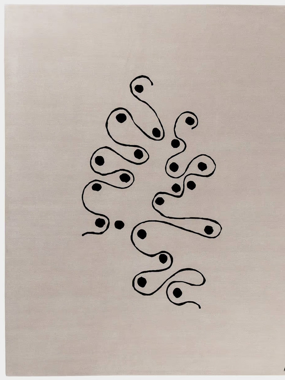 Viaggio nella Fantasia Rug by Bruno Munari for AMINI