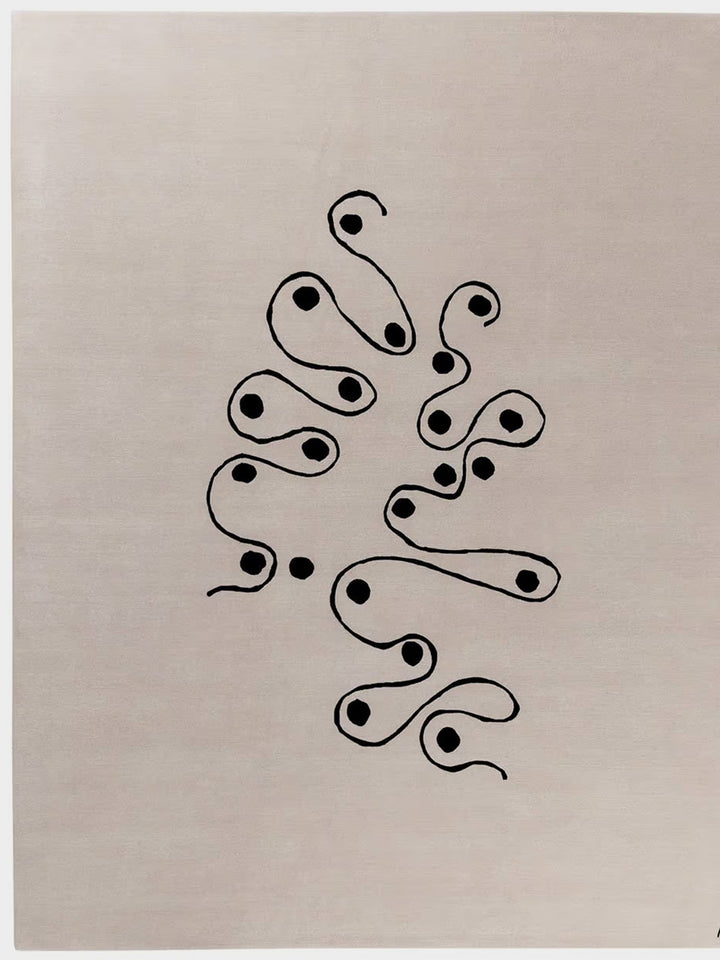 Viaggio nella Fantasia Rug by Bruno Munari for AMINI