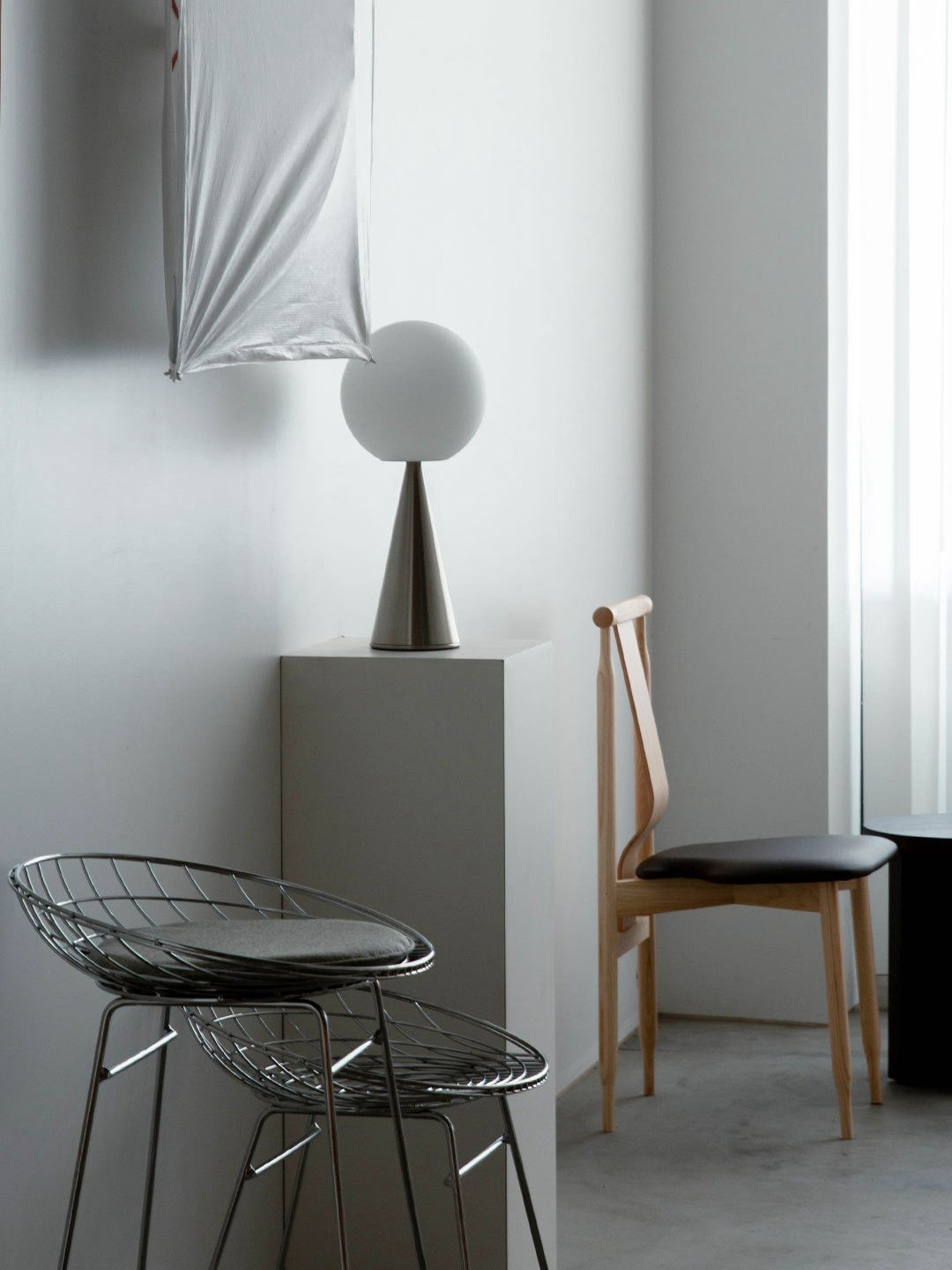 KM05 Wire Stool by Cees Braakman for Pastoe
