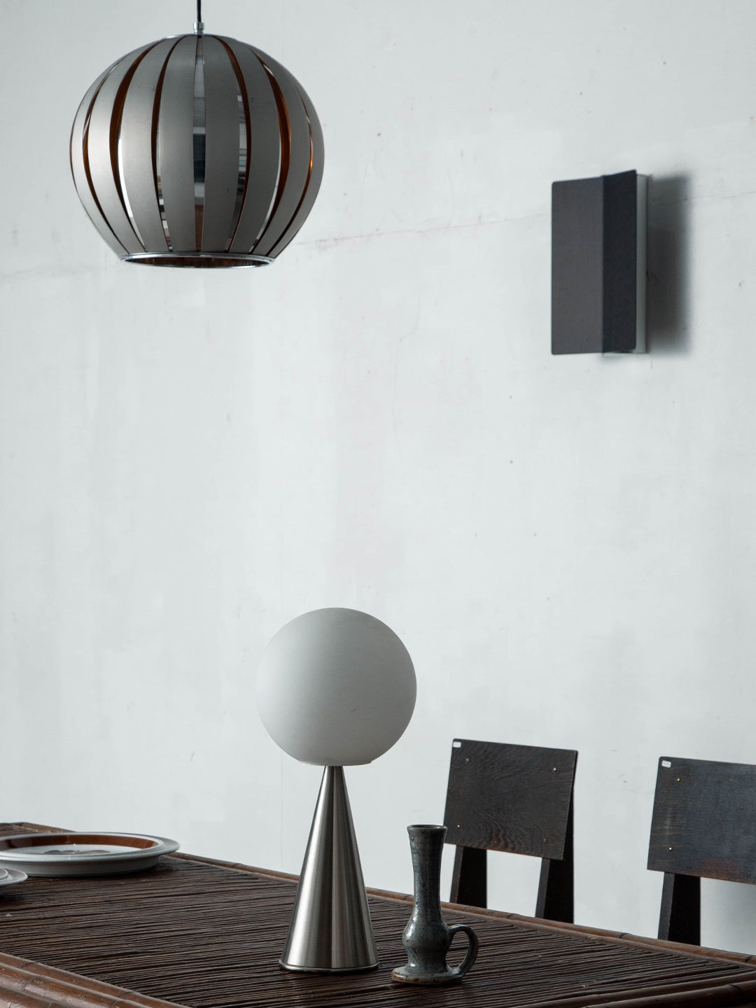 Applique À Volet Pivotant Plié Wall Lamp by Charlotte Perriand for NEMO