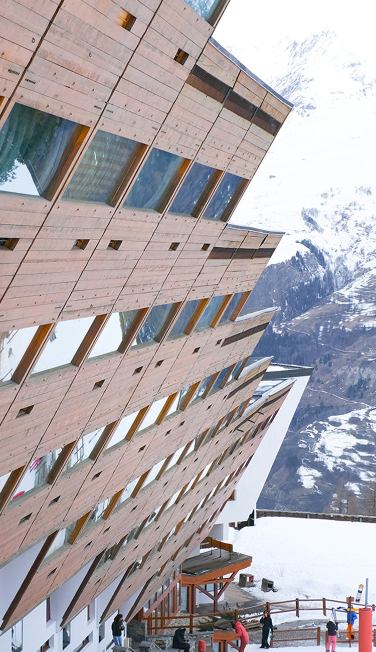Les Arcs by Charlotte Perriand