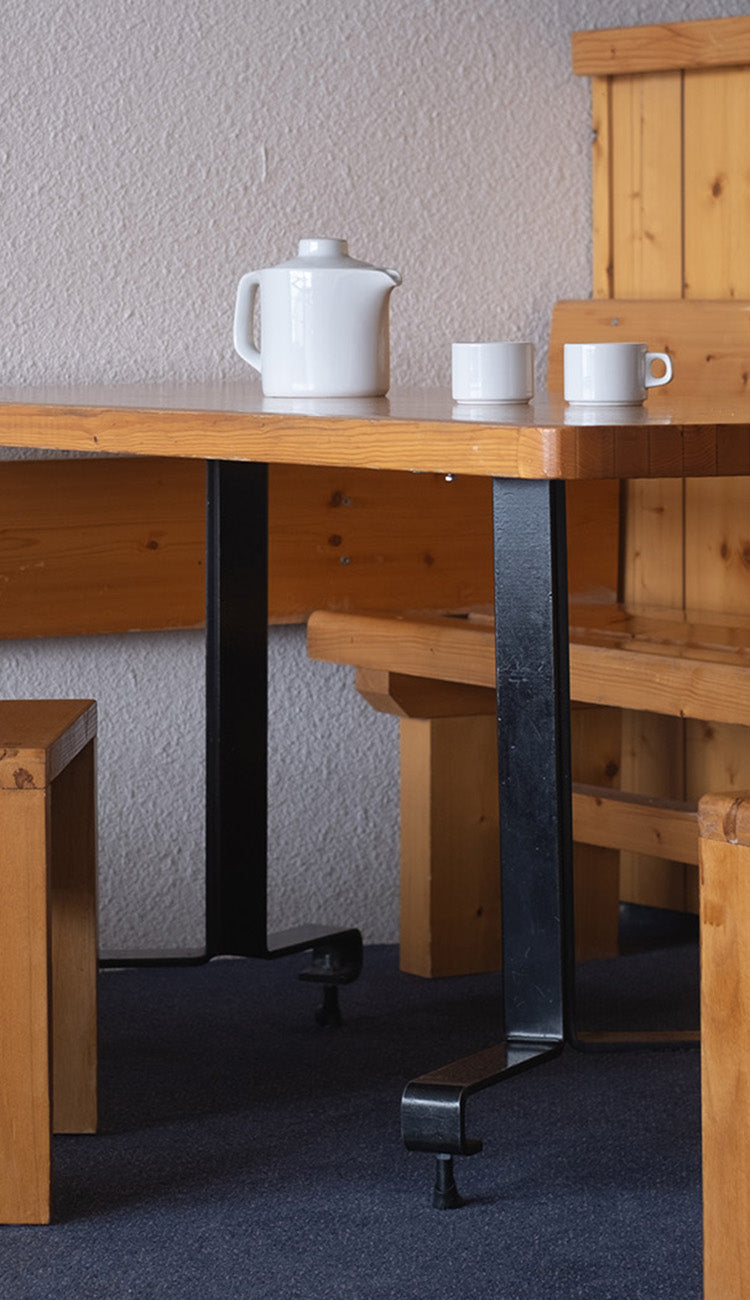 The interiors of Les Arcs by Charlotte Perriand(レ・ザルクの室内デザイン|シャルロット・ペリアン)