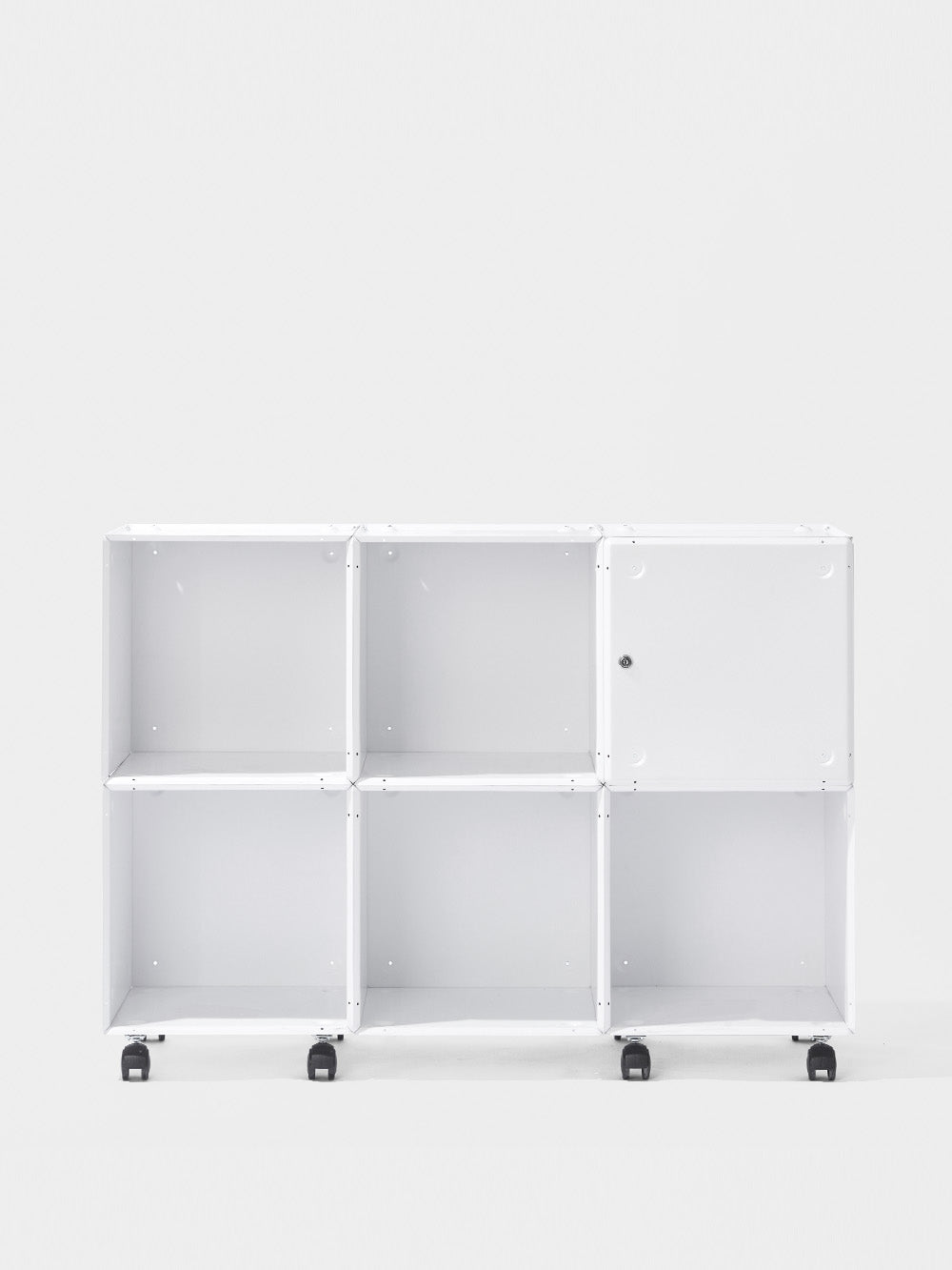 Box Storage System with Door by Elio Martinelli for