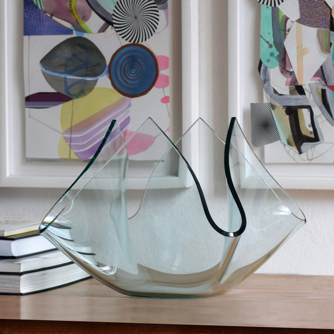 CARTOCCIO Q Vase by Pietro Chiesa for FontanaArte