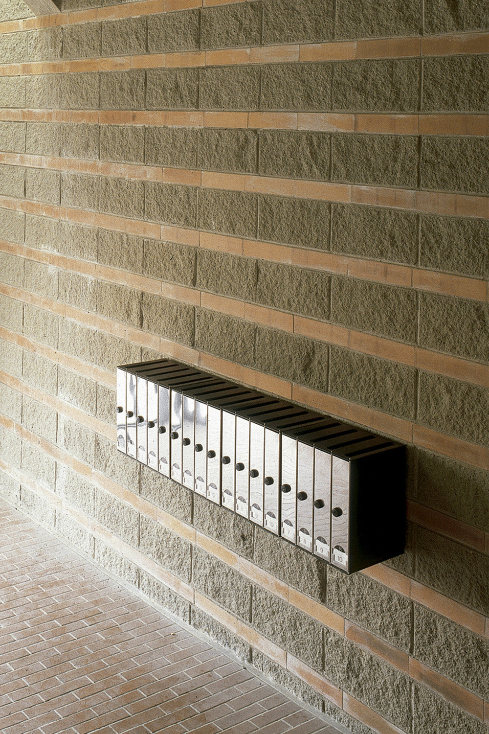 3-4-5 Mailbox by Oscar Tusquets & Lluís Clotetfor BD Barcelona
