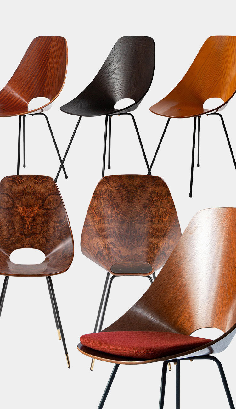 Medea Chair(メデア チェア) | 120年の木工技術と、ヴィットリオ・ノビリの革新。イタリアミッドセンチュリーを代表する名作チェア。