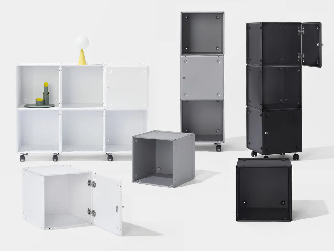 Box Storage System（ボックス ストレージシステム） |　エリオ・マルティネリの思想を受け継ぎ、空間とともに広がるモジュールシステム。
