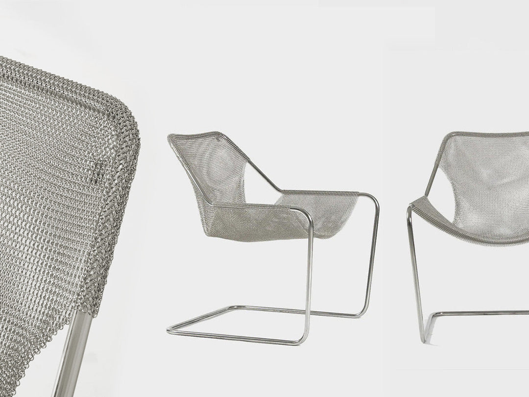 Paulistano Mesh Arm Chair（パウリスターノメッシュアームチェア）　|　建築界の巨匠、パウロ・メンデス・ダ・ロシャによる名作椅子がアップデート。