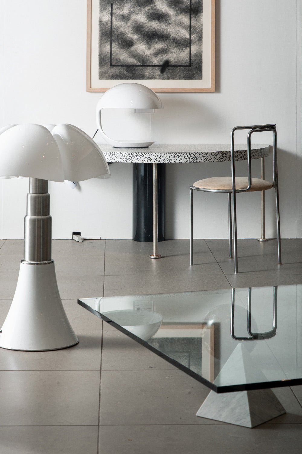 PIPISTRELLO Table Lamp by Gae Aulenti for Martinelli Luce