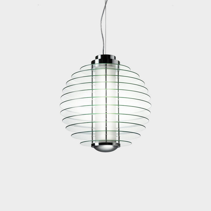 0024 Suspension Lamp by Gio Ponti for FontanaArte