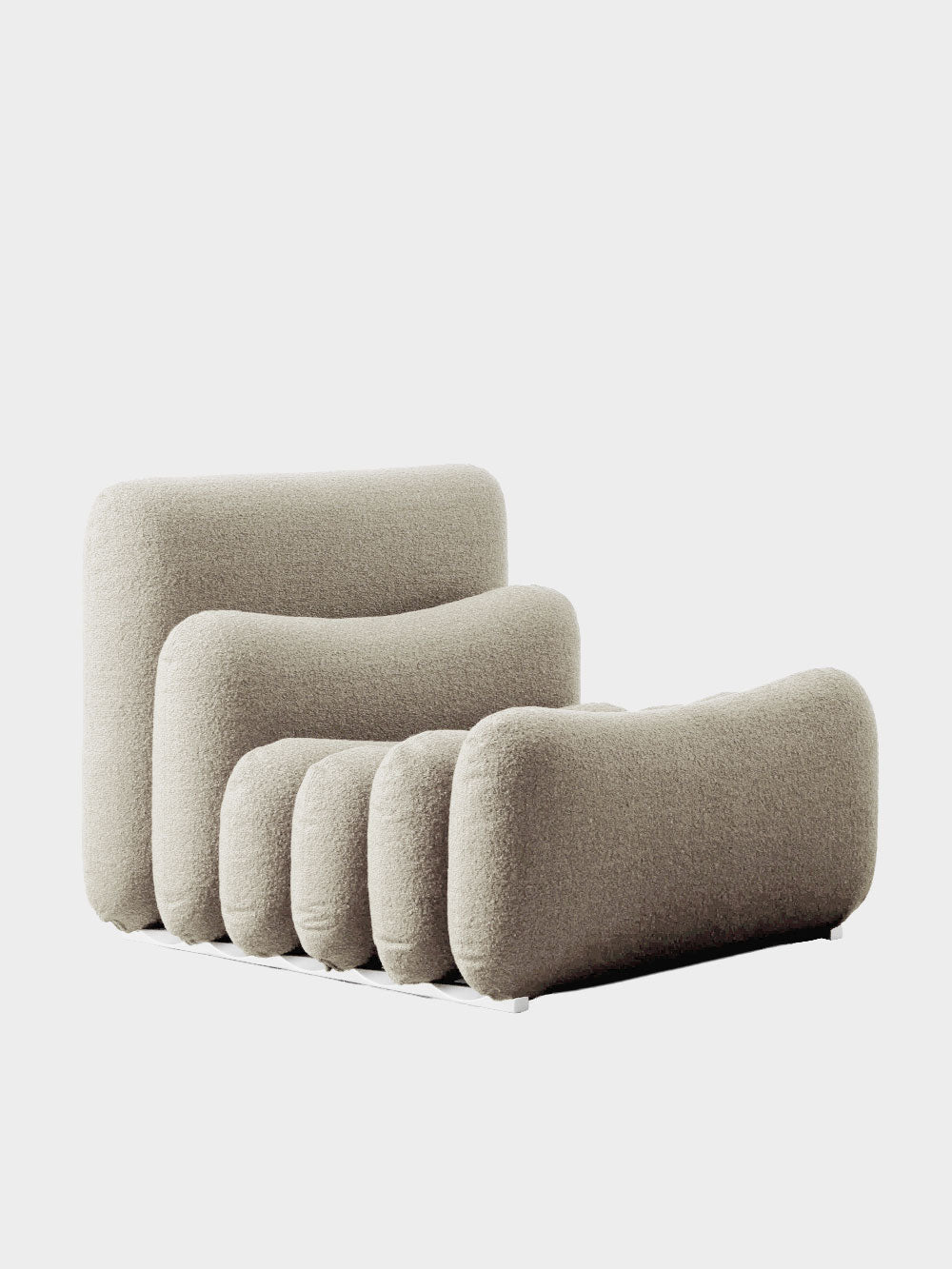 Additional System Armchair + Ottoman by Joe Colombo for Tacchini