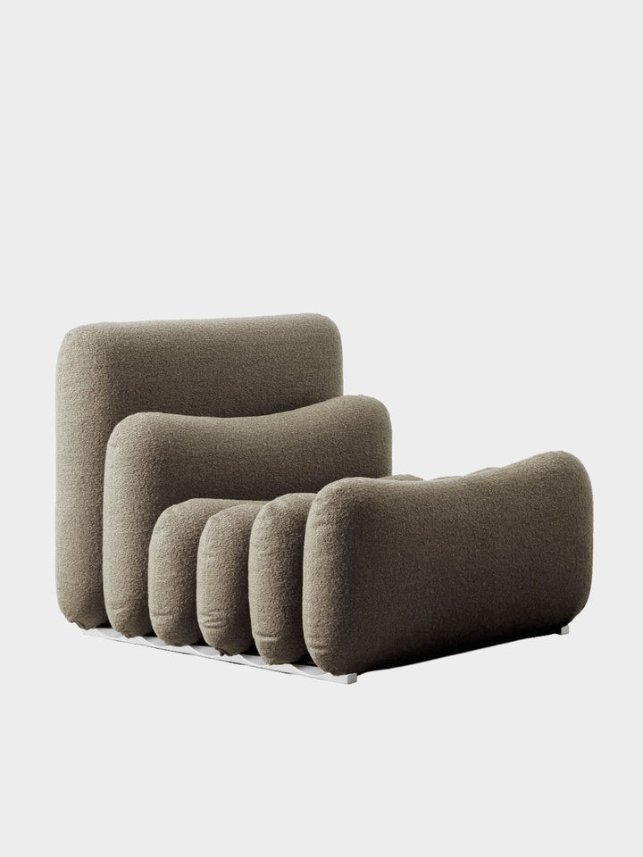 Additional System Armchair + Ottoman by Joe Colombo for Tacchini
