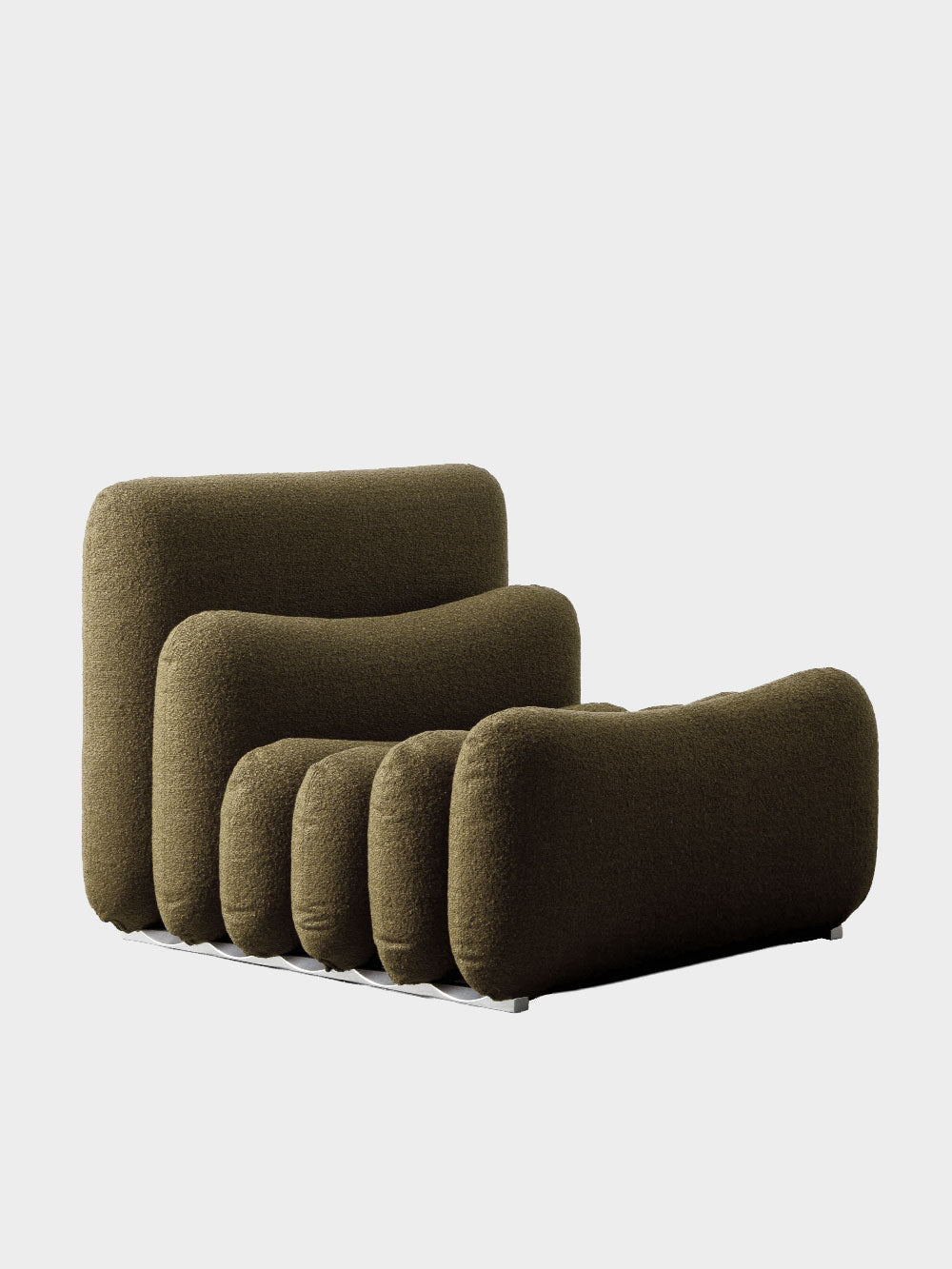 Additional System Armchair + Ottoman by Joe Colombo for Tacchini