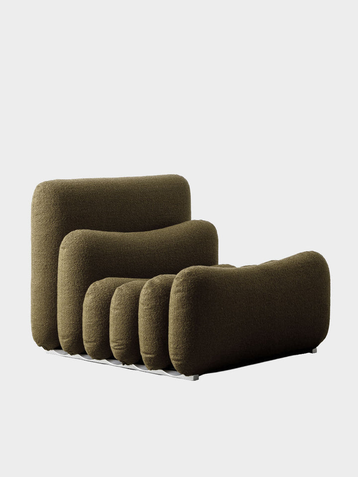 Additional System Armchair + Ottoman by Joe Colombo for Tacchini