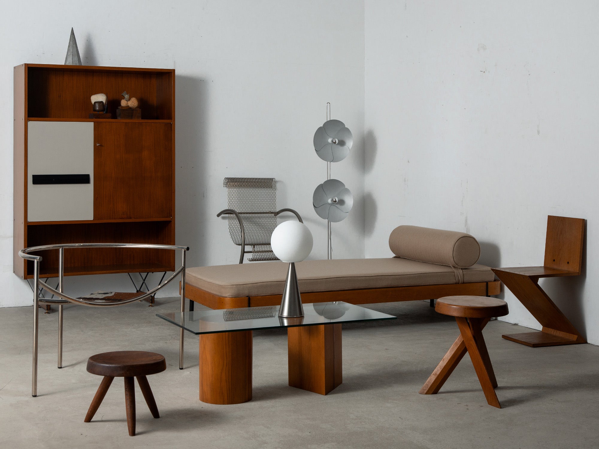 2093-150 Floor Lamp by Olivier Mourgue for Disderot