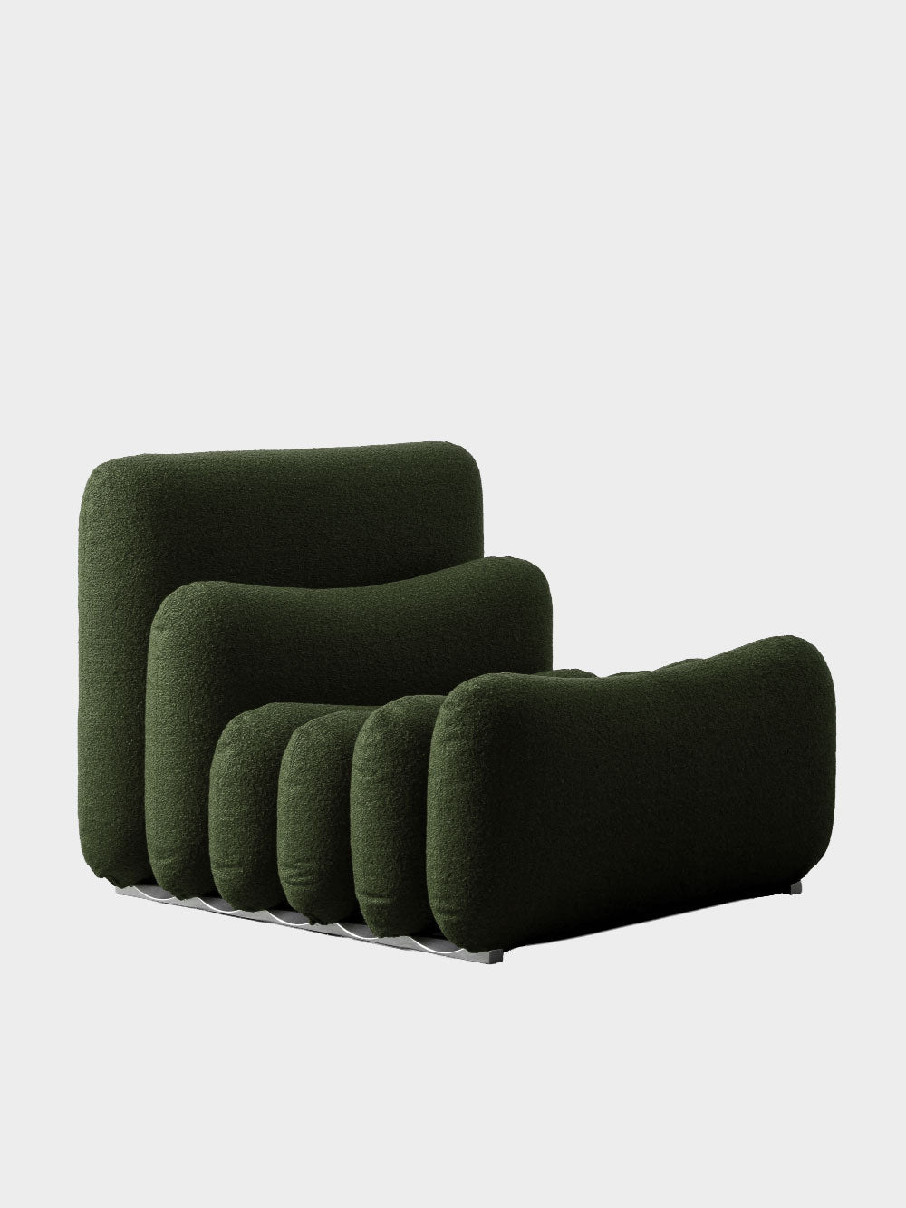 Additional System Armchair + Ottoman by Joe Colombo for Tacchini