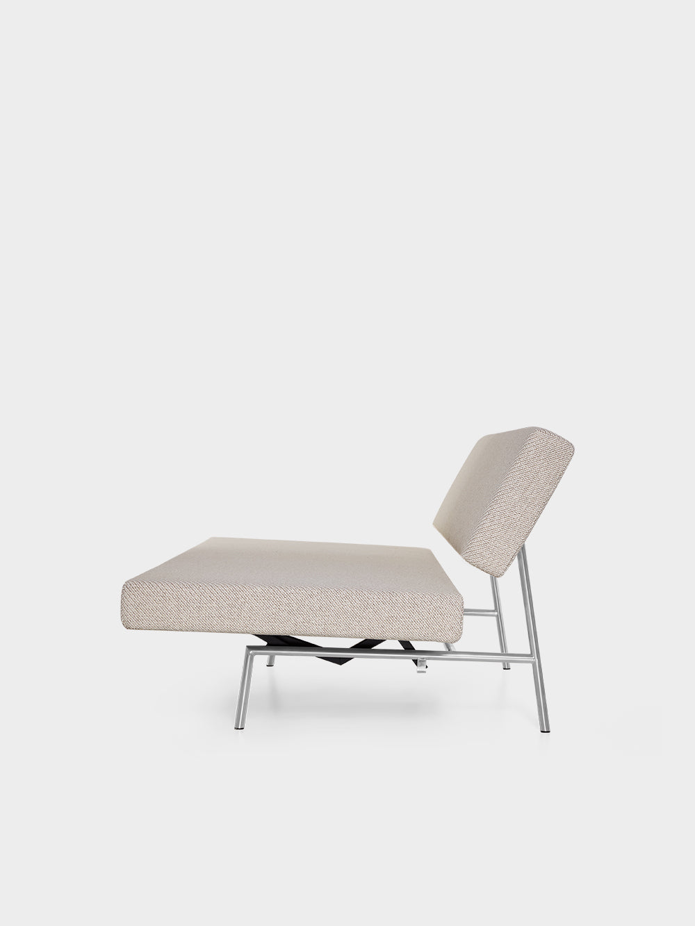 BR02 Chrome Frame Sofa Bed  by Martin Visser for Pastoe