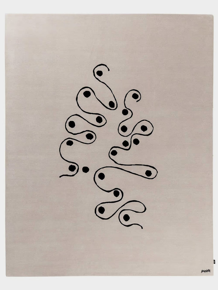 Viaggio nella Fantasia Rug by Bruno Munari for AMINI