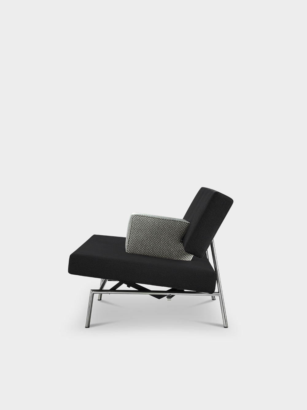BR02 Chrome Frame Sofa Bed  by Martin Visser for Pastoe