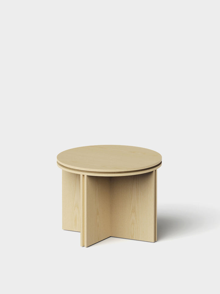 Slot Round Side Table by Francesc Rifé for Kendo