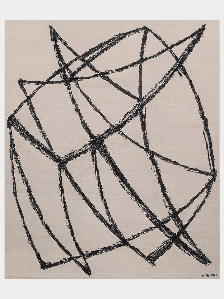 Composizione 1956 Rug by Manlio Rho for AMINI