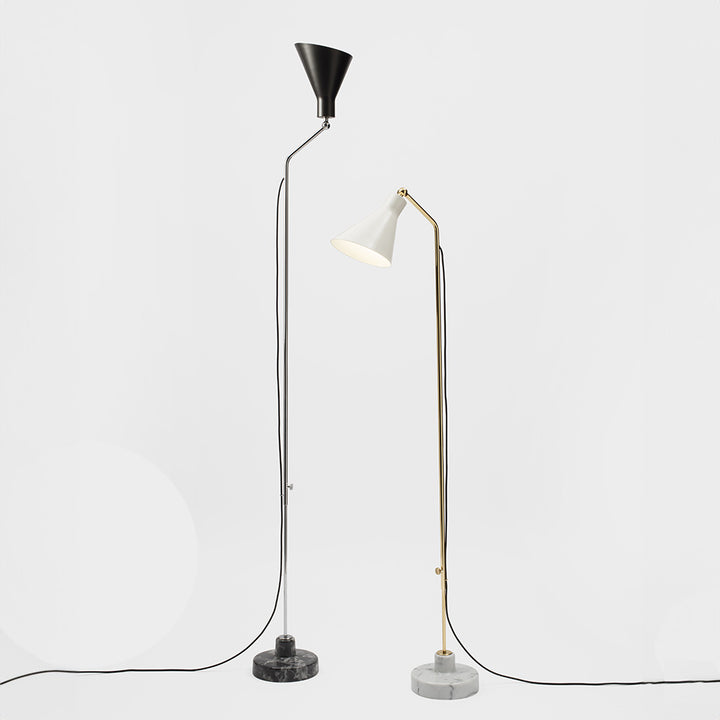 Alzabile Floor Lamp by Ignazio Gardella for TATO