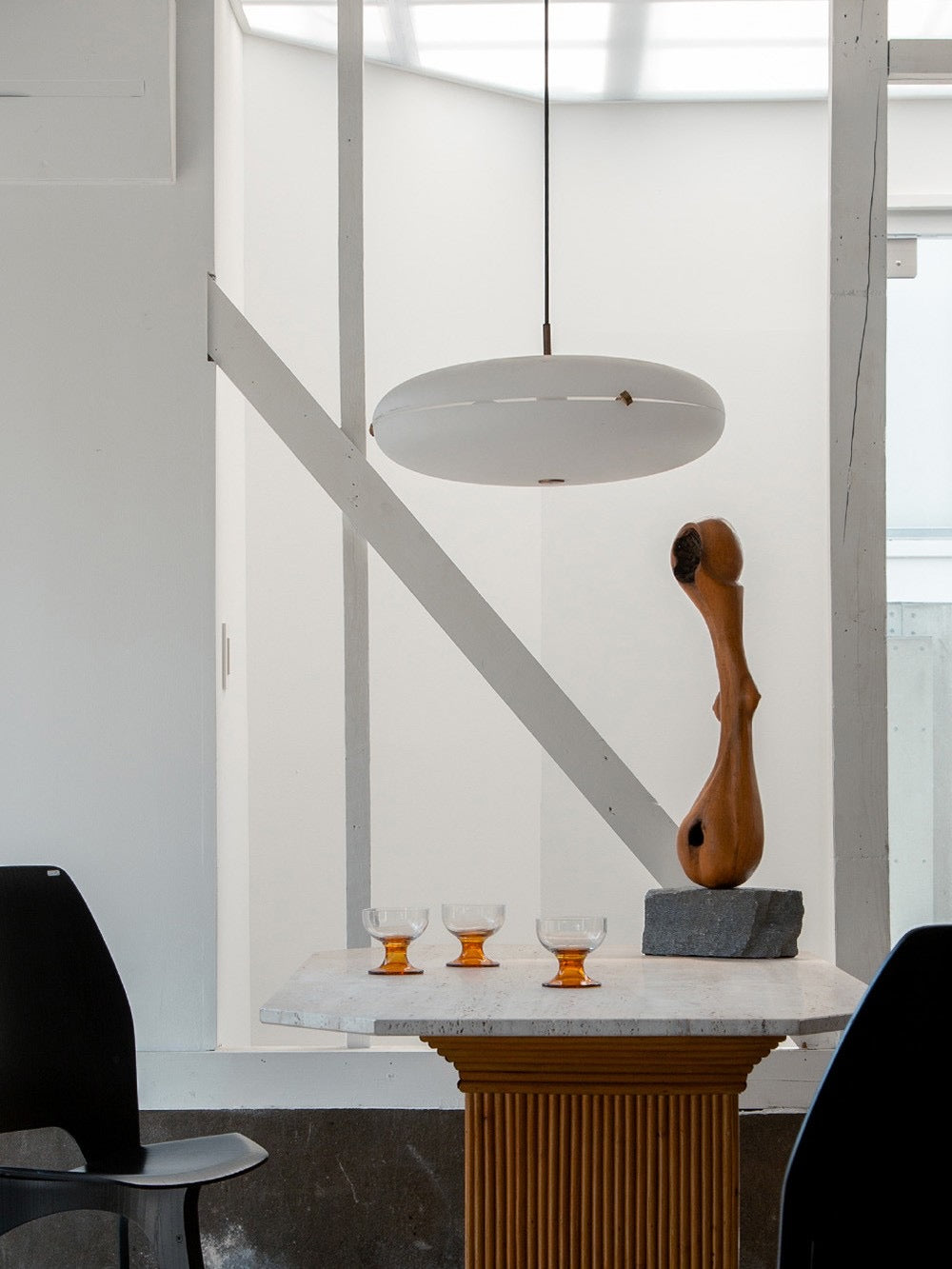 Luna Suspension Lamp by Gio Ponti for TATO