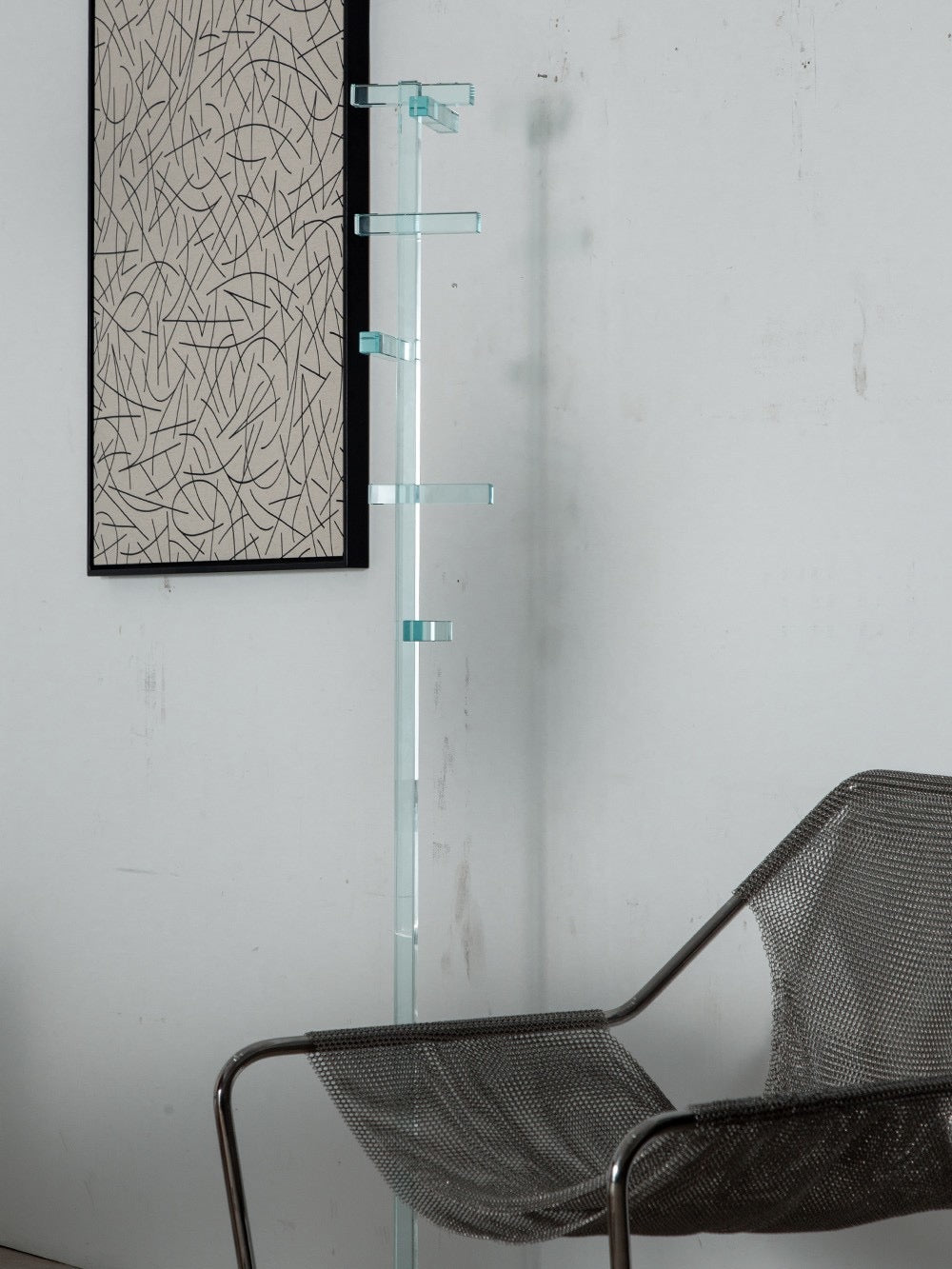 Telegrafo Coat Rack by Piero Lissoni for GLAS ITALIA