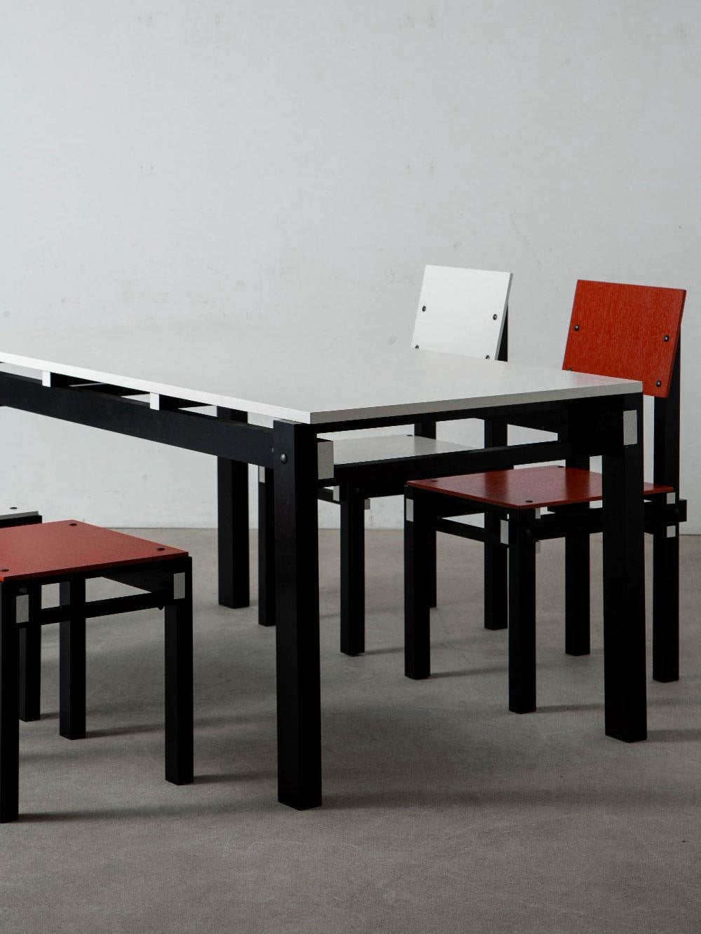 Military Table by Gerrit Thomas Rietveld for Pastoe
