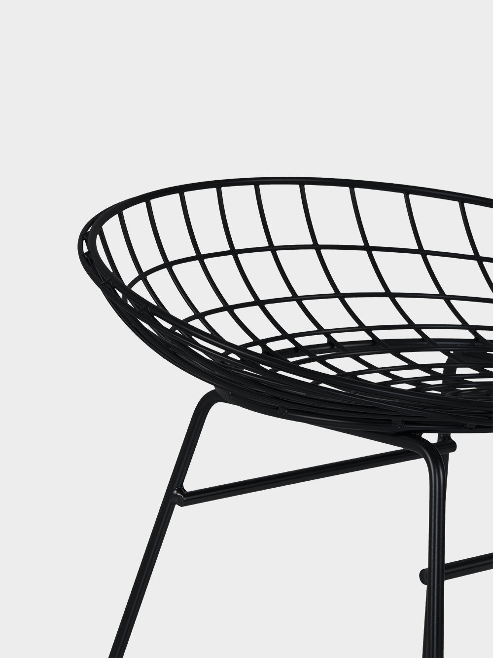 KM05 Wire Stool by Cees Braakman for Pastoe