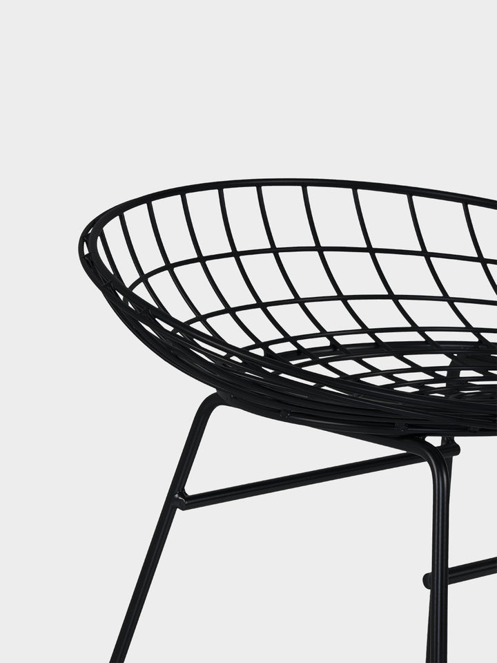 KM05 Wire Stool by Cees Braakman for Pastoe