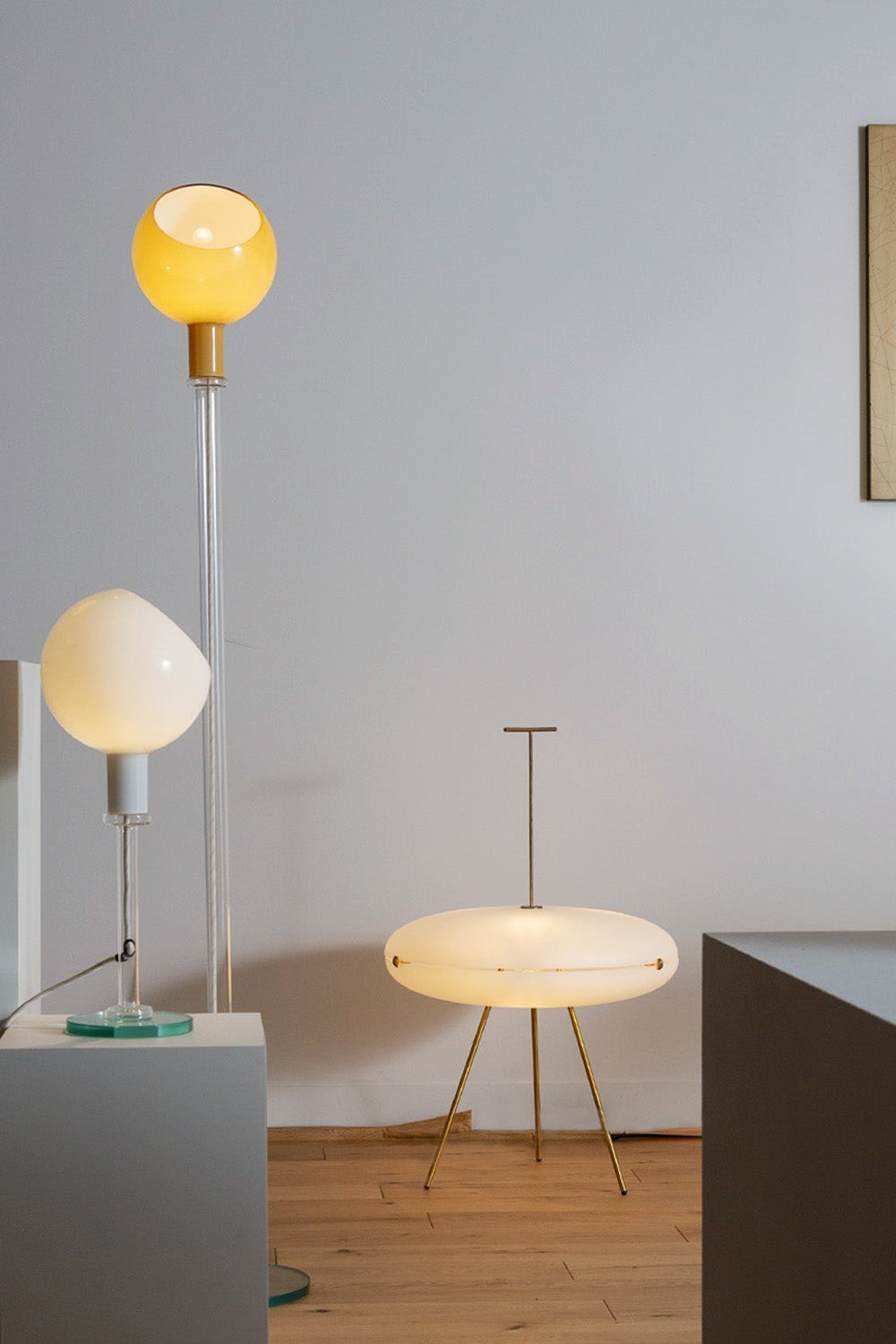 Luna Orizzontale Floor Lamp by Gio Ponti for TATO