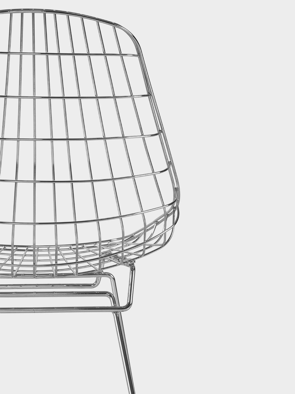 SM05 Wire Dining Chair by Cees Braakman for Pastoe