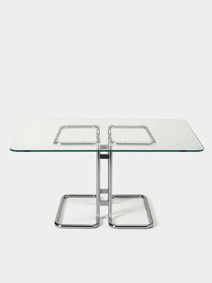 Tucroma Glass Top Table by Guido Faleschini for 4 MARIANI