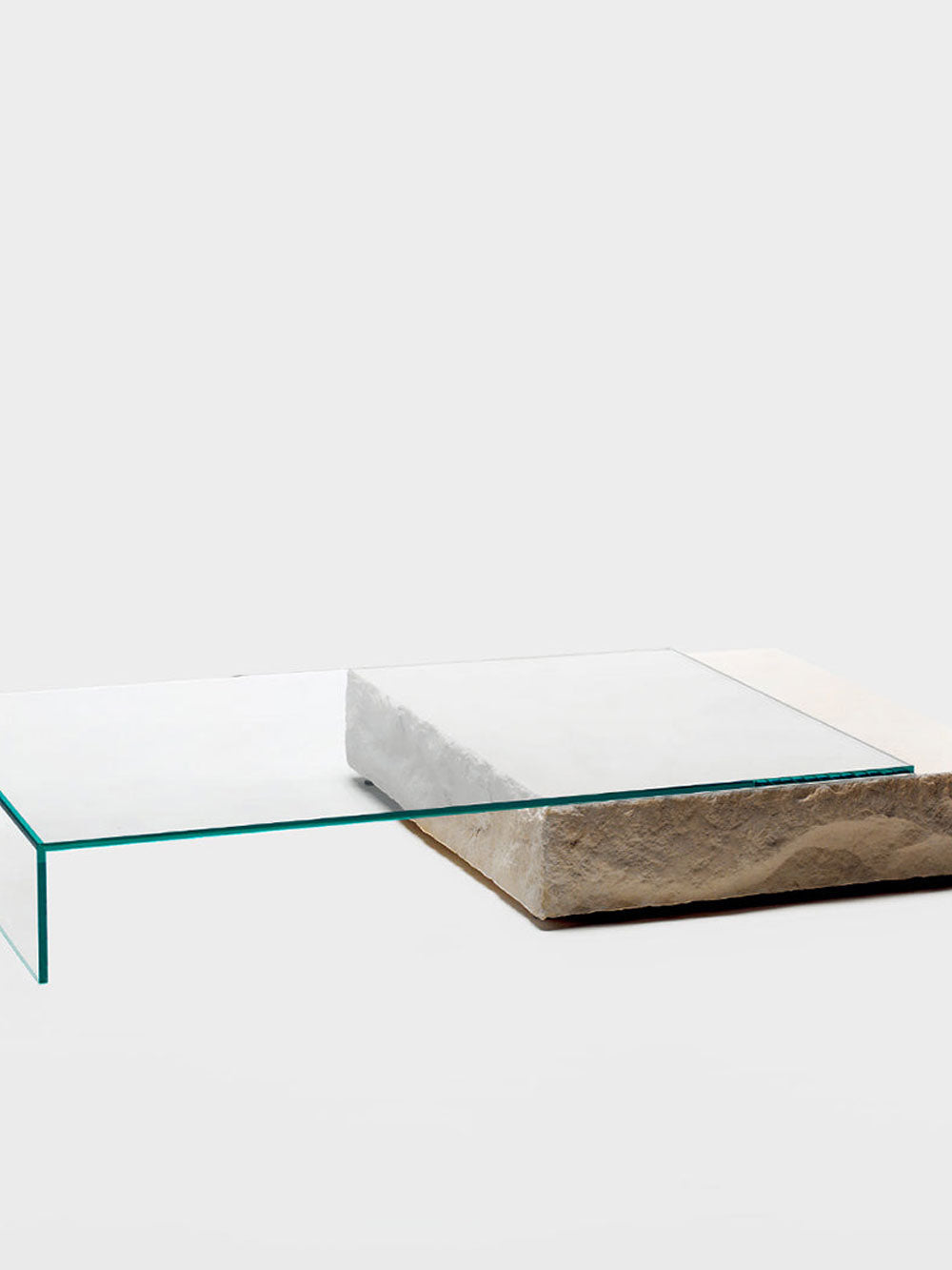 Terraliquida Coffee Table by Claudio Silvestrin for GLAS ITALIA