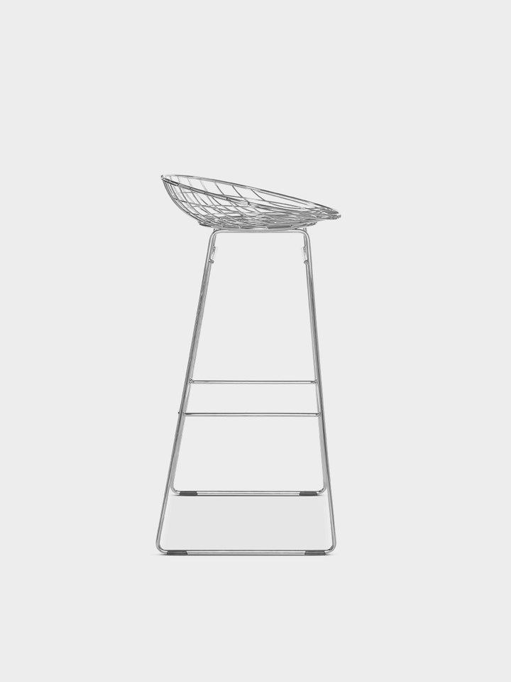 Wire Bar Stool by Cees Braakman for Pastoe