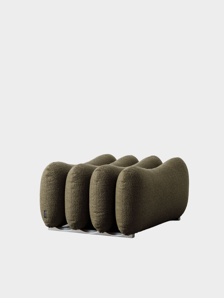 Additional System Armchair + Ottoman by Joe Colombo for Tacchini