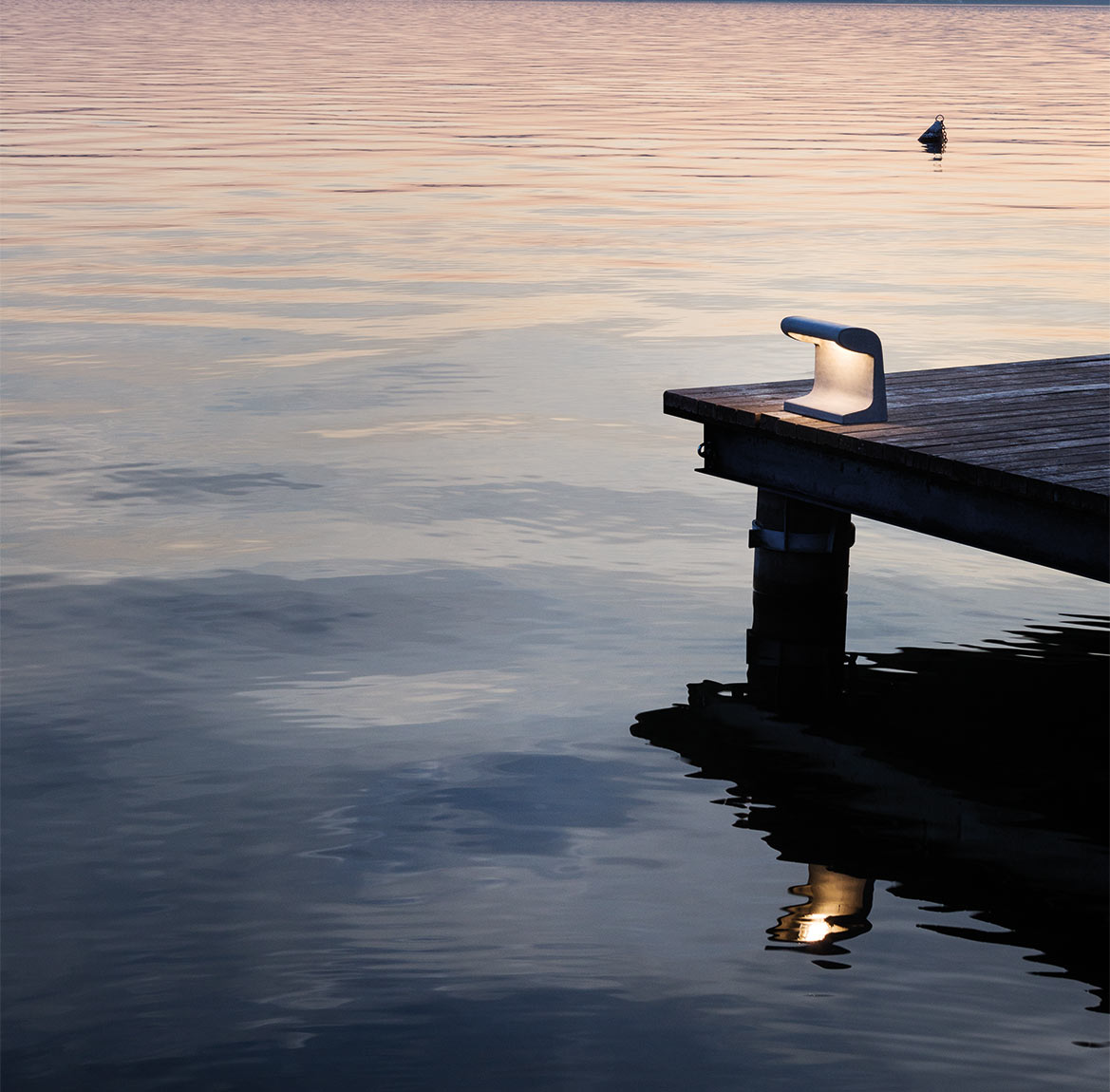 Borne Béton Petite Table Lamp by Le Corbusier for NEMO
