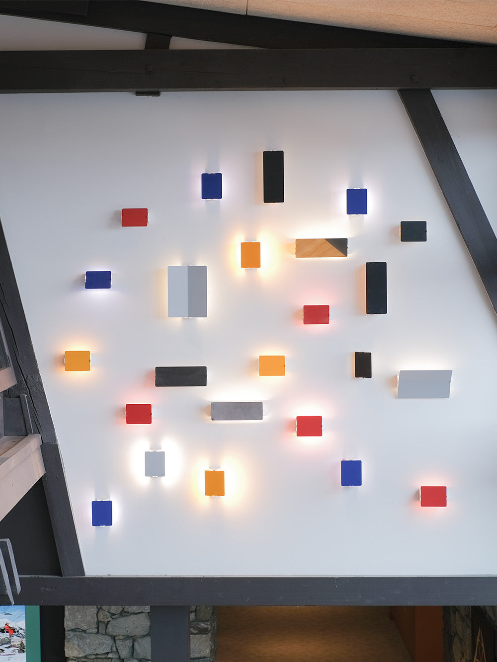 Applique À Volet Pivotant Plié Wall Lamp by Charlotte Perriand for NEMO