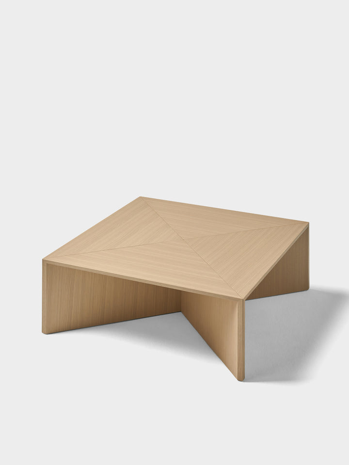 Porciones Oak Coffee Table by Miguel Milá for Kendo