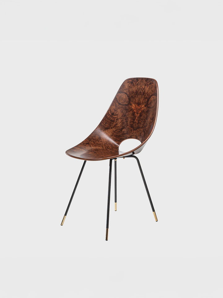 Briar Walnut Medea Chair by Vittorio Nobili for Medea