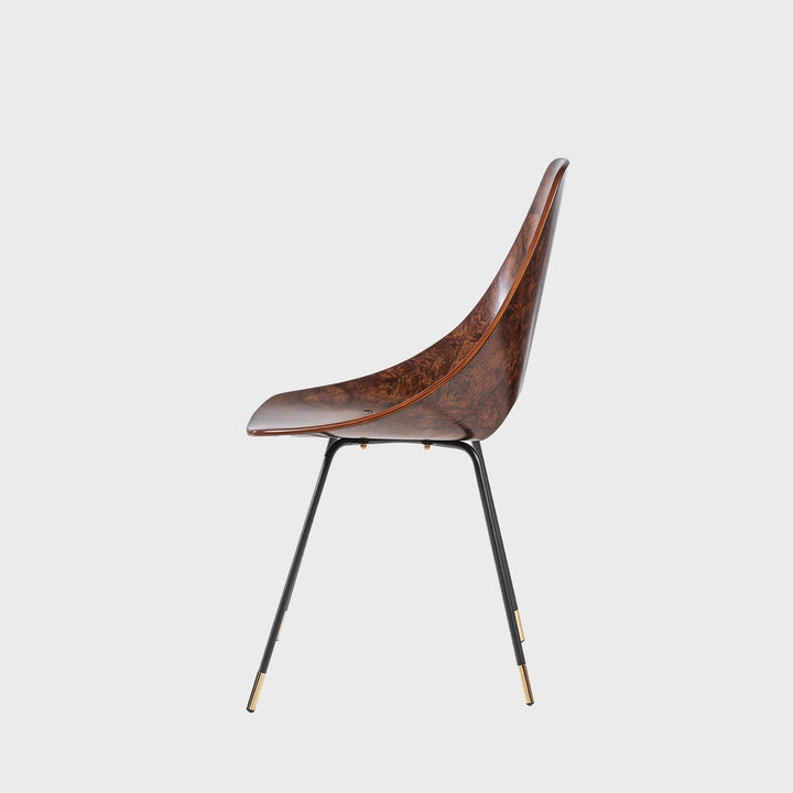 Briar Walnut Medea Chair by Vittorio Nobili for Medea