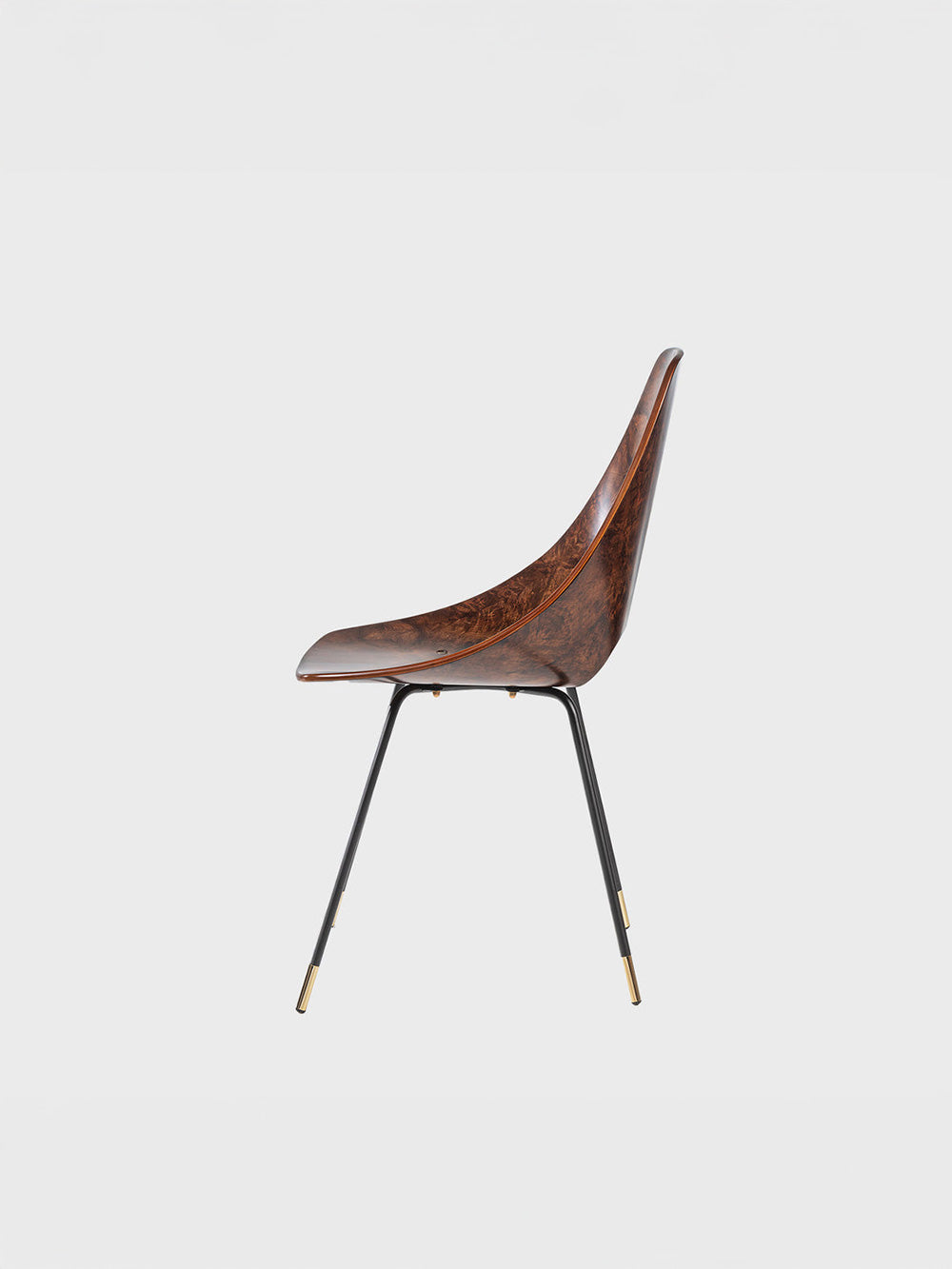 Briar Walnut Medea Chair by Vittorio Nobili for Medea