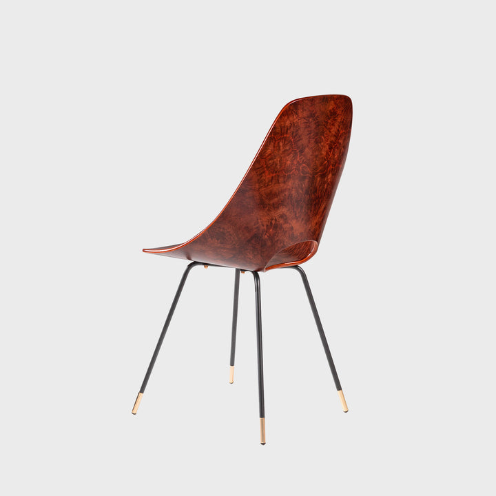 Briar Walnut Medea Chair by Vittorio Nobili for Medea