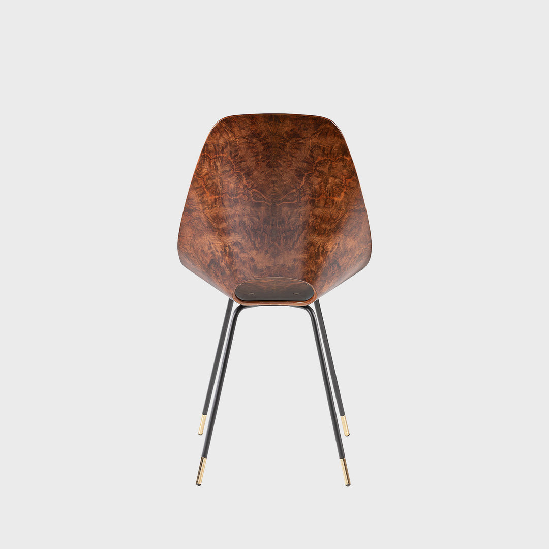 Briar Walnut Medea Chair by Vittorio Nobili for Medea