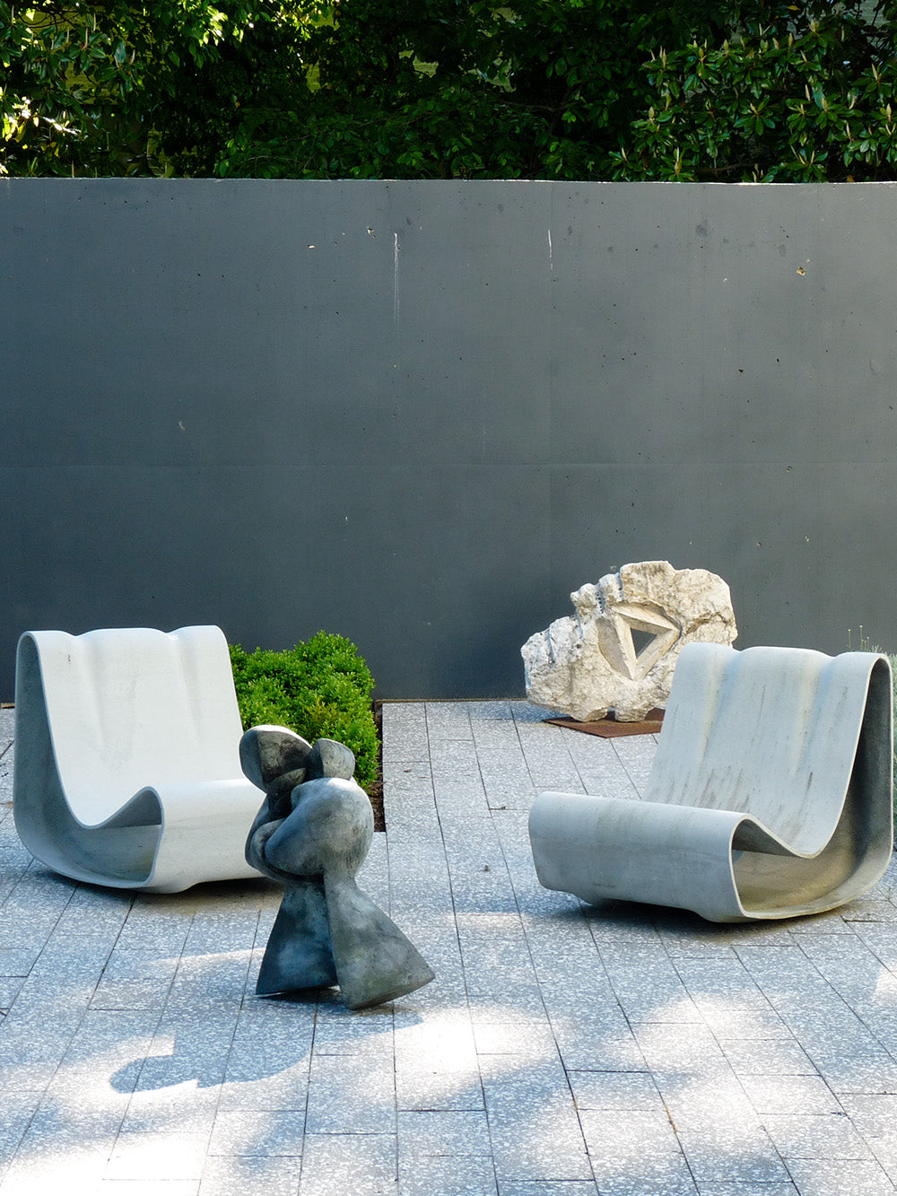 Guhl Chair by Willy Guhl for Swisspearl