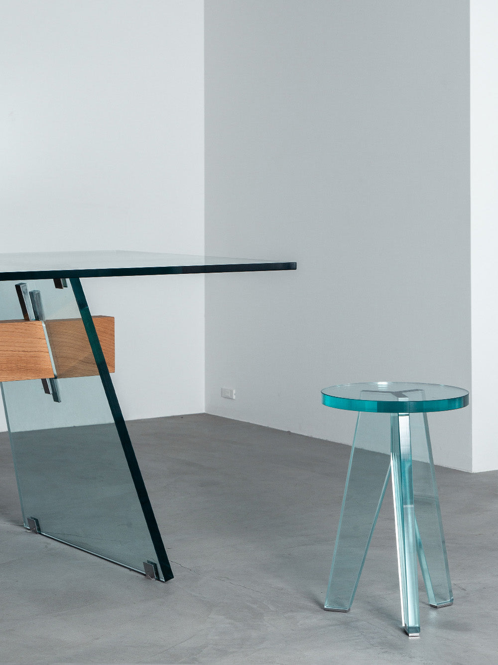 Crystal Stool by Philippe Starck for GLAS ITALIA
